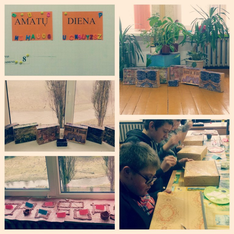 2016-03-08 Amatų diena lavinamosiose klasėse