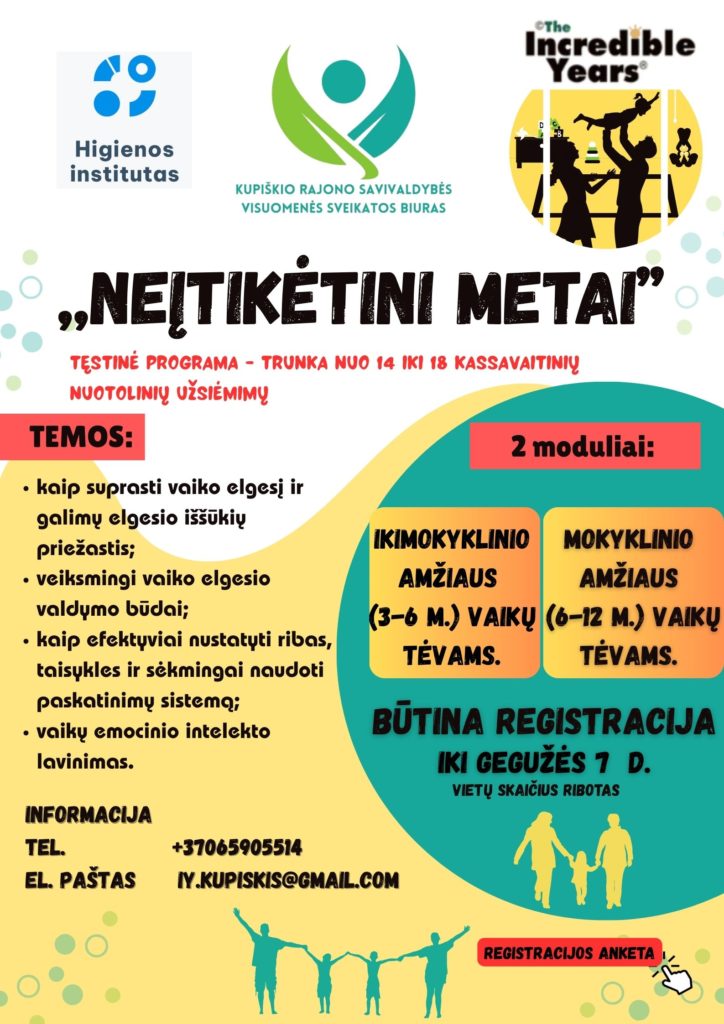 Programa „Neįtikėtini metai”